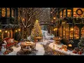 Lagu Soft Christmas Jazz Music 2026 🎄 Warm Crackling Fireplace at Cozy Christmas Coffee Shop Ambience