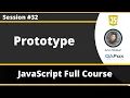 Prototype in JavaScript JavaScript for Beginners - Part 32