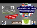 How To Create Multi Language Website in CodeIgniter 4 Step-by-Step Guide Setup Multilingual Site