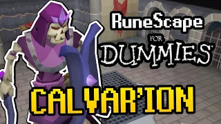 Calvar ion EXTREMELY LOW RISK Guide 2024 - High Level Budget Setup OSRS
