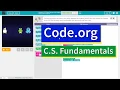 Chase Game with Events Lesson 16 9 Course C Code org Tutorial with Answers