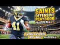 SAINTS OVERPOWERED OFFENSIVE PLAYBOOK MADDEN 27