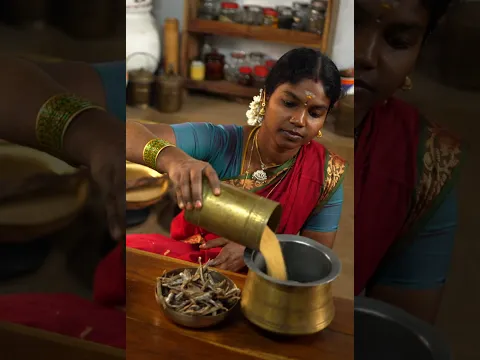 Thinai Soru with Spicy Karuvaadu Thokku 🌶️🐟