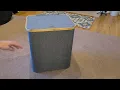 SUPDEJA 60L Laundry Hamper with Lid - Small Laundry Basket with Bamboo Handles Review