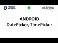 Perfect Android - DatePicker TimePicker