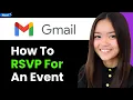 How to RSVP for an Event in Gmail 2026 Step By Step