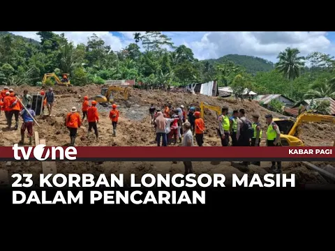 Update Pencarian Korban Longsor Banjarnegara: Lima Tewas, 23 Masih Dalam Pencarian