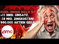 Download Lagu AMC Aktie Update +11 Mrd. Umsatz, -18 Mio. Zinskosten! 990.000 Aktien gekauft – Kurs immer noch $3?!