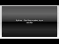 Python - Find line number from text file