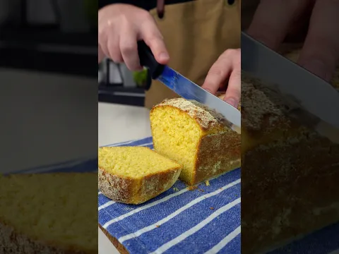 PÃO DE MILHO DE LIQUIDIFICADOR FOFINHO 🍞🌽