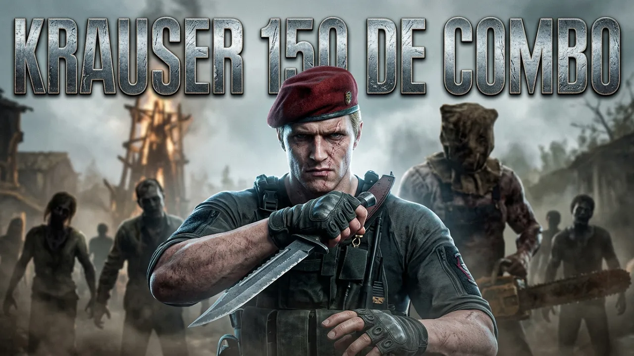 RESIDENT EVIL 4 REMAKE -  MERCENARIES - KRAUSER PUEBLO - KRAUSER S++