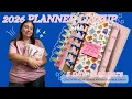 PLANNER LINEUP 2026 - 5 new planners happy planner new layouts and muji
