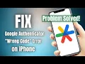 Download Lagu How to fix the Google Authenticator Wrong Code Try Again error on iPhone | Problem Solved