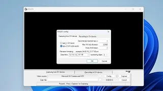 Free Capture For DV And V on Windows 11