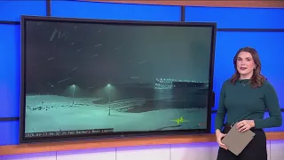Duluth in blizzard conditions after winter storm