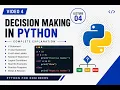 Python Programming Lecture 4 Decision Making in Python