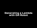 Generating a Lambda