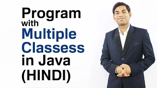 Program with Multiple Classes in Java HINDI