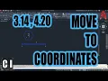 AutoCAD Move Objects to Exact Coordinates Tips for moving objects quickly accurately