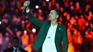 حسن شاكوش وعمر كمال مولعيين استاد القاهرة بأغنية بنت الجيران احتفالية عيد الحب 