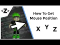 How To Get The Mouse Position Roblox Studio Tutorial