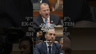 F k yourself Ex-officer beaten in Jan 6 riot shouts to GOP lawmaker
