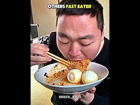 Others Fast Eater VS This Guy ☠️ | #shorts