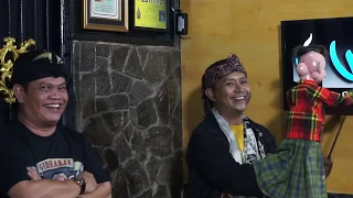 kocak tehnik suara wayang versi kang dede chandra cepot ng band giri harja 