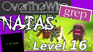 Python Web Hacking Blind Grep RCE Natas OverTheWire Level 16