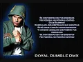 Royal Rumble - Se Van (Official Remix) - Muchos Artistas (LETRA) (2011)