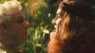 aziraphale and crowley being absurdly horny for each other good omens 2