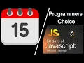 Interval Cancellation 30 Days of JavaScript Programmers Choice