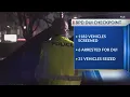6 arrested during Bakersfield police checkpoint on Union Avenue