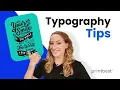 Must-Know Typography Tips for T-Shirt Designs