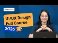 Design Full Course 2026 UI UX Design Thinking Fundamentals For Beginners Simplilearn
