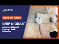 Grip N Grab Instant Grab Adhesive