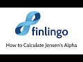Jensen s Alpha How to Calculate Jensen s Alpha