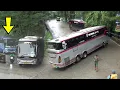 Download Lagu HEBOH !! Bus Al Hijrah Volvo Di Kejar Bus Al Hijrah Scania Tanjakan Sitinjau Lauik