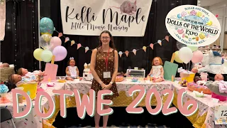 DOTWE 2026 Vlog! Vend a Doll Show with Me! | Kelli Maple