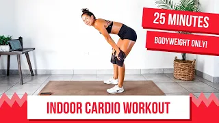 25 Minute Indoor Cardio Workout No Running Intense 