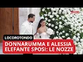 Donnarumma e Alessia Elefante sposi nozze e invitati