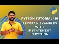 Programming with IF Statement in Python - In Hindi