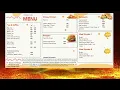 Christos Cafe Menu