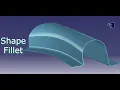 Shape Fillet wtih CATIA V5