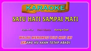 Download SATU HATI SAMPAI MATI (buat CEWEK) ~ karaoke _ tanpa vokal wanita MP3