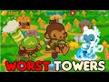 You Voted - How Far Can The WORST Towers Get In BTD5