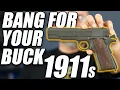 The Top 5 Budget 1911s