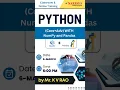 Python New Batch from 6th March 6 00pm Mr K V Rao