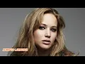 Jennifer Lawrence Bikini Lingerie Bra Panties Sheer Lace Robe Nightwear