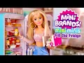 Download Lagu Mini Brands Mini Minis vullen de koelkast! Zijn ze Barbiepop-formaat? ZURU